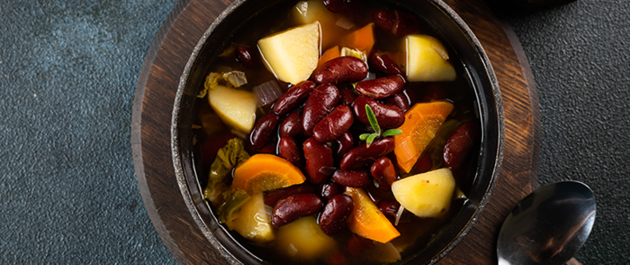 Fr: Bohneneintopf mit Kasseler